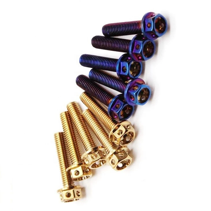 Gr5 Titanium Car Bolts