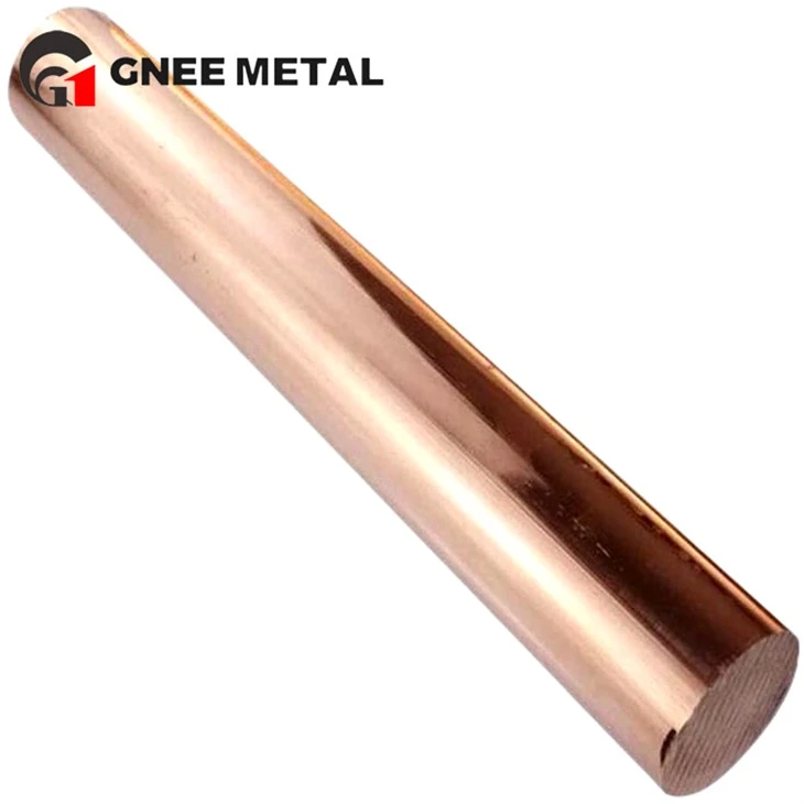 Tige de cuivre C27000 polie en métal