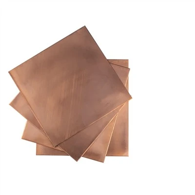 Feuille de cuivre poli pur