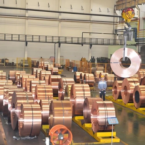 Copper seamless round tube Copper seamless round tube