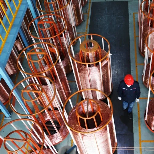 Thick-walled copper round tube Thick-walled copper round tube